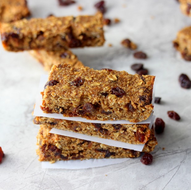 Cinnamon Raisin Protein Bars