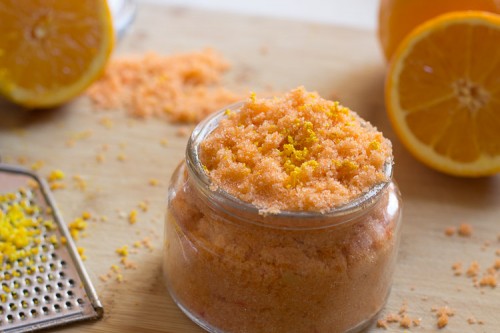 Orange Sugar Scrub (Edible) 