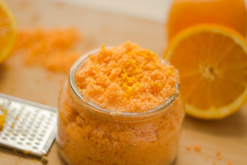 Orange Sugar Scrub (Edible) 