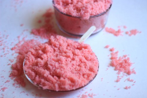 Pretty in Pink Sugar  Body Scrub (Homemade)