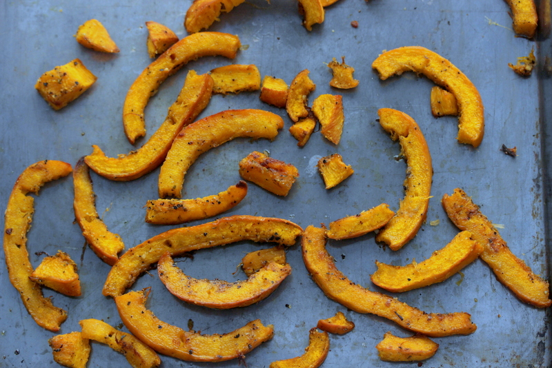 Roasted Pumpkin Fries