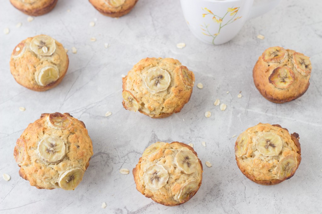 Banana Oat Muffins