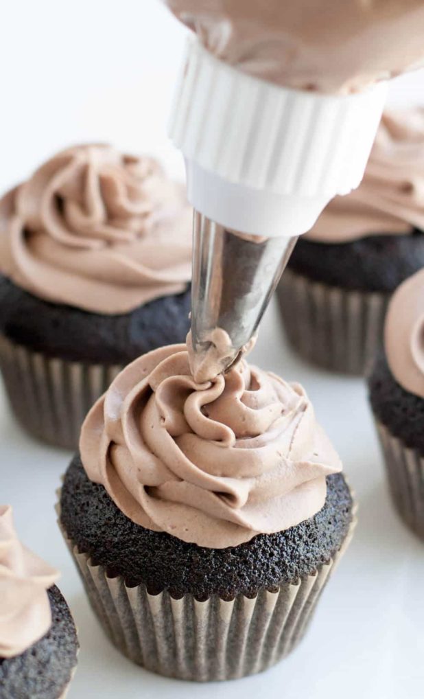 Chocolate Whipped Cream Cream Cheese Frosting is the frosting that, when there are leftovers, promptly gets used to top fresh fruit, pancakes, oatmeal.