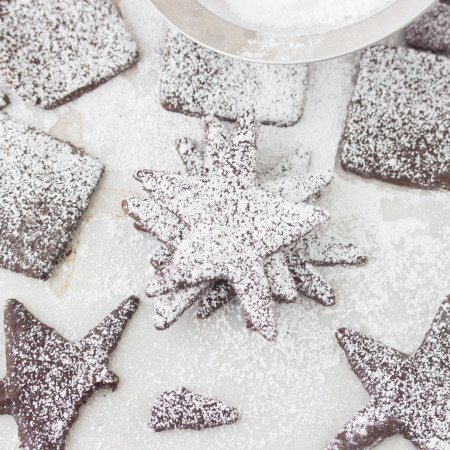 Chocolate Shortbread Cookies (Sugar Free)