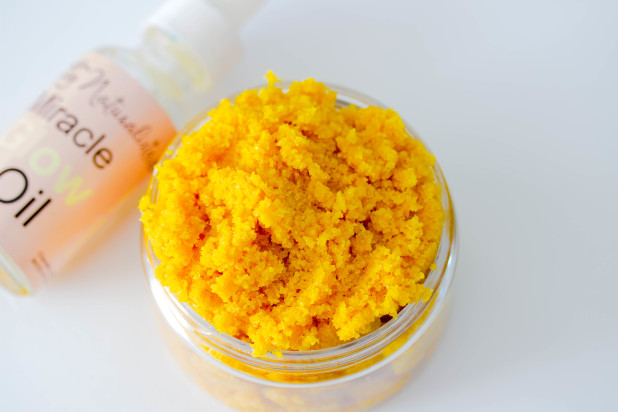 Citrus Turmeric Body Scrub