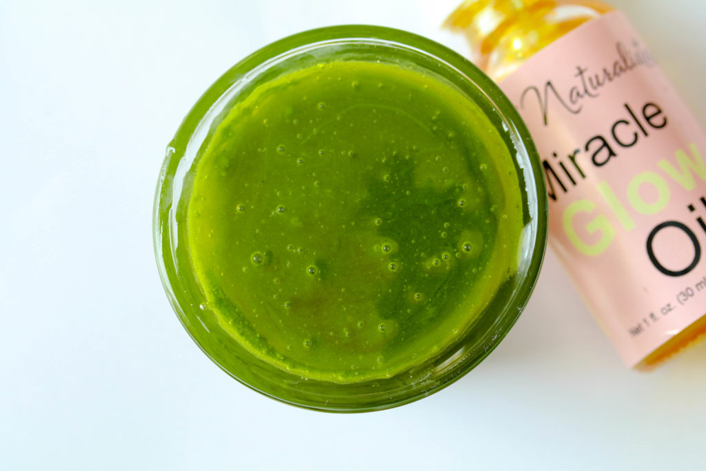 Green Tea Egg White Face Mask