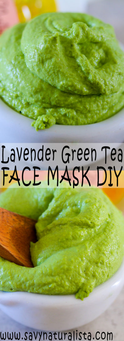 This Calming Green Tea Face Mask is made with Green Tea and Kaolin Clay this facemask is all natural and easy to make for a relaxing spa day!