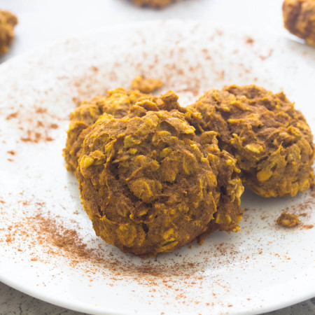 Oatmeal Pumpkin Breakfast Cookies