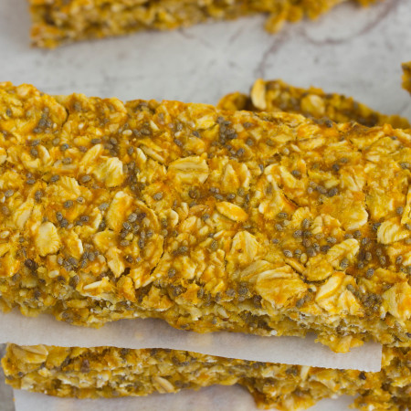 Pumpkin Chia Bars