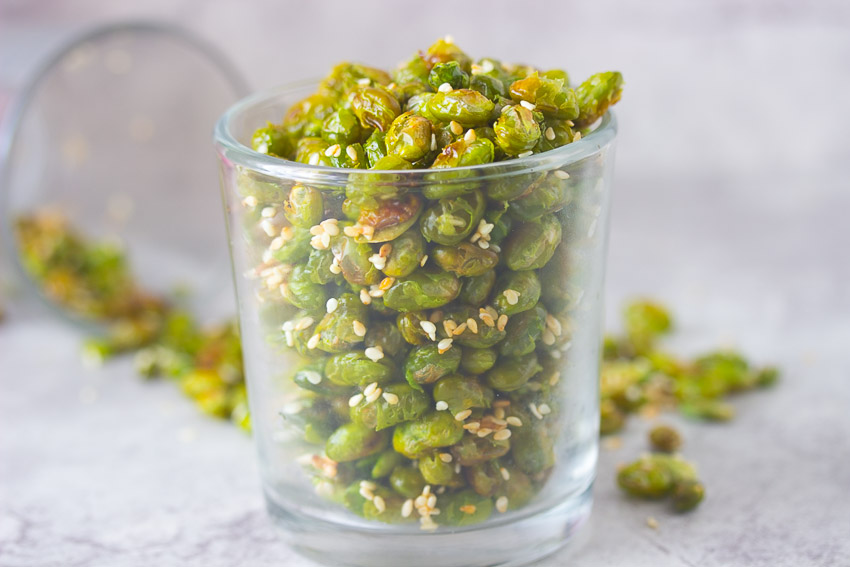 Lean Roasted Sesame Edamame