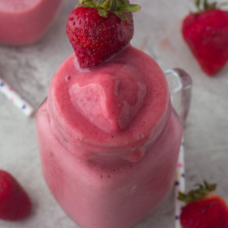 Strawberry Cream Slushie