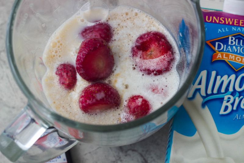 Strawberry Cream Slushie