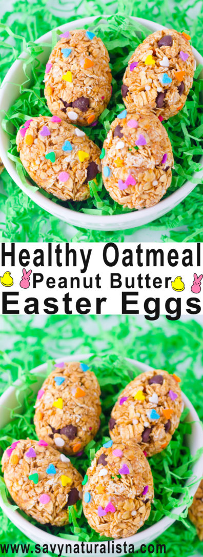 All natural and healthy Easter Egg treats that you can make! Low in calories and no marshmallows in this sweet treat.
